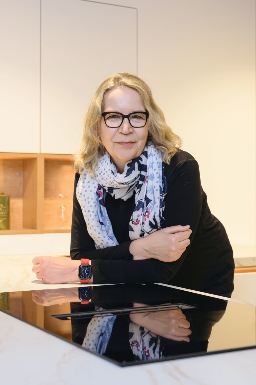 Désirée Schaible, Back-Office im varia Küchenstudio Leonberg